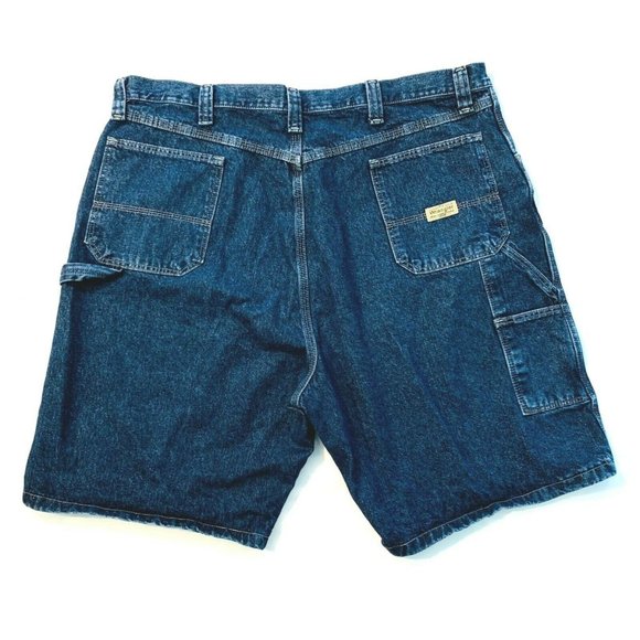 Vintage Wrangler Carpenter Jean Denim Shorts Work - Picture 1 of 12